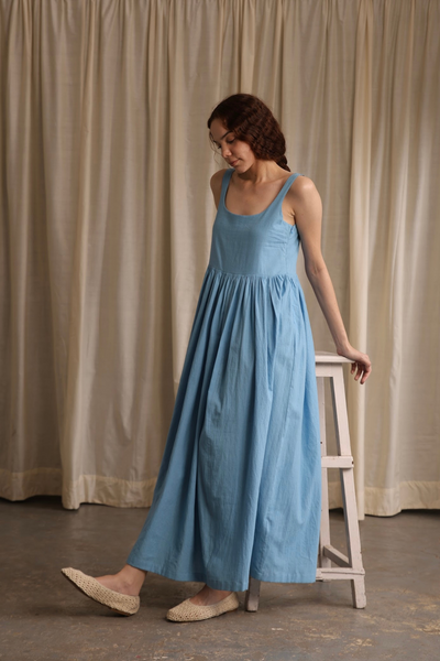 Mia Dress- Cornflower