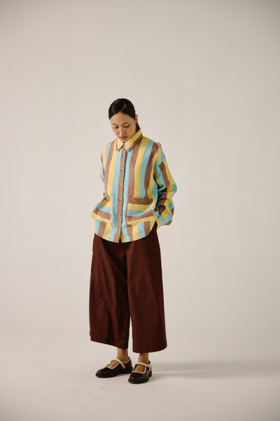 Ava Jacket - Striper Print