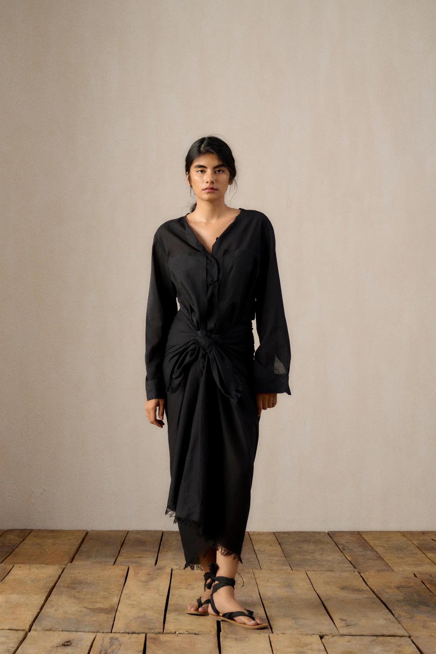 SHIBA MULMUL SARONG DRESS