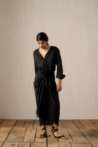 SHIBA MULMUL SARONG DRESS