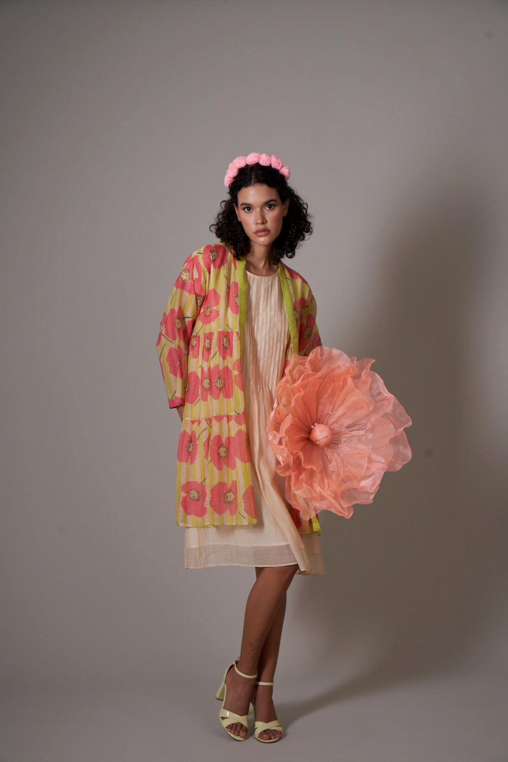 Erika mul cotton silk co-ord set