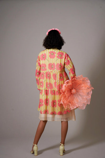 Erika mul cotton silk co-ord set