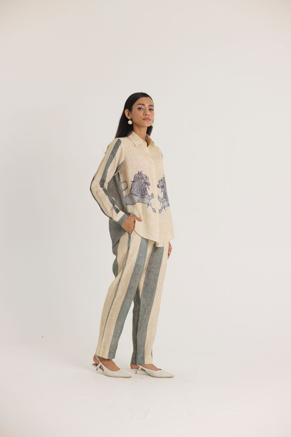 PAWS LINEN CO-ORD SET
