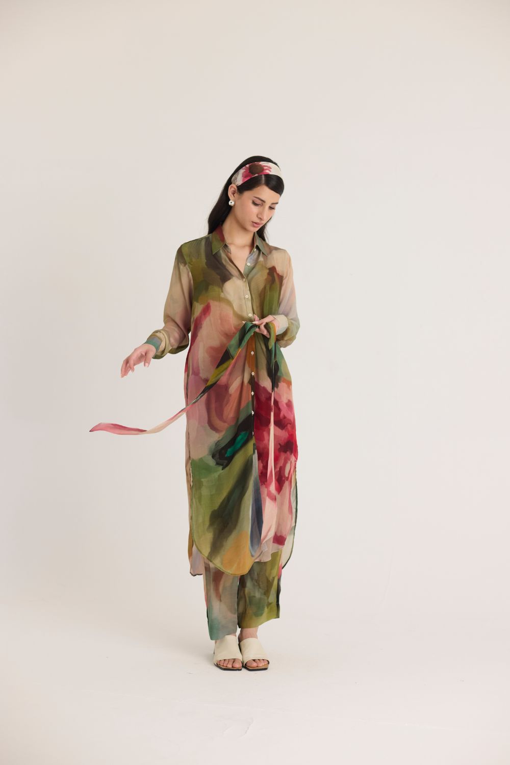 TILLY WRAP KURTA SET