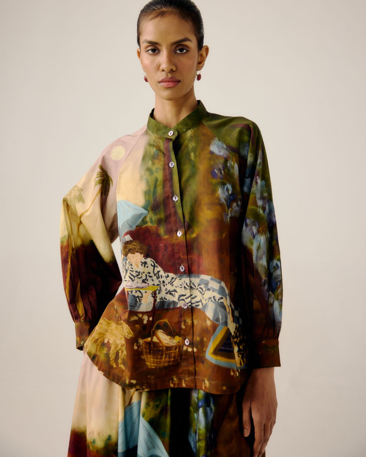 A-LINE SHIRT SET-Lakeside