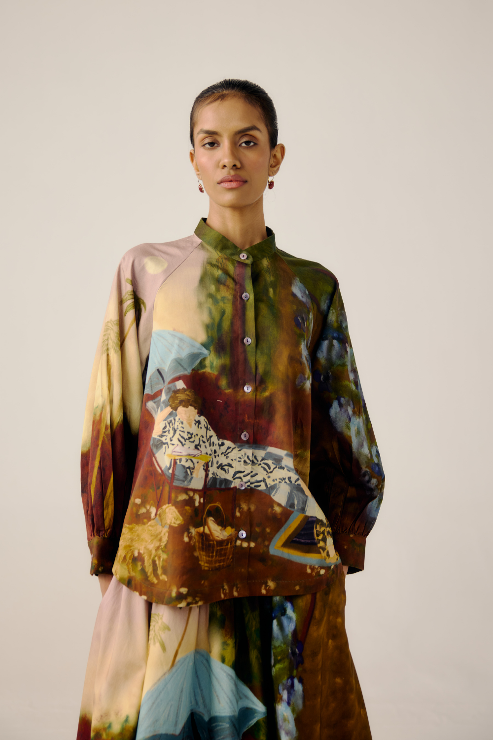 A-LINE SHIRT-Lakeside