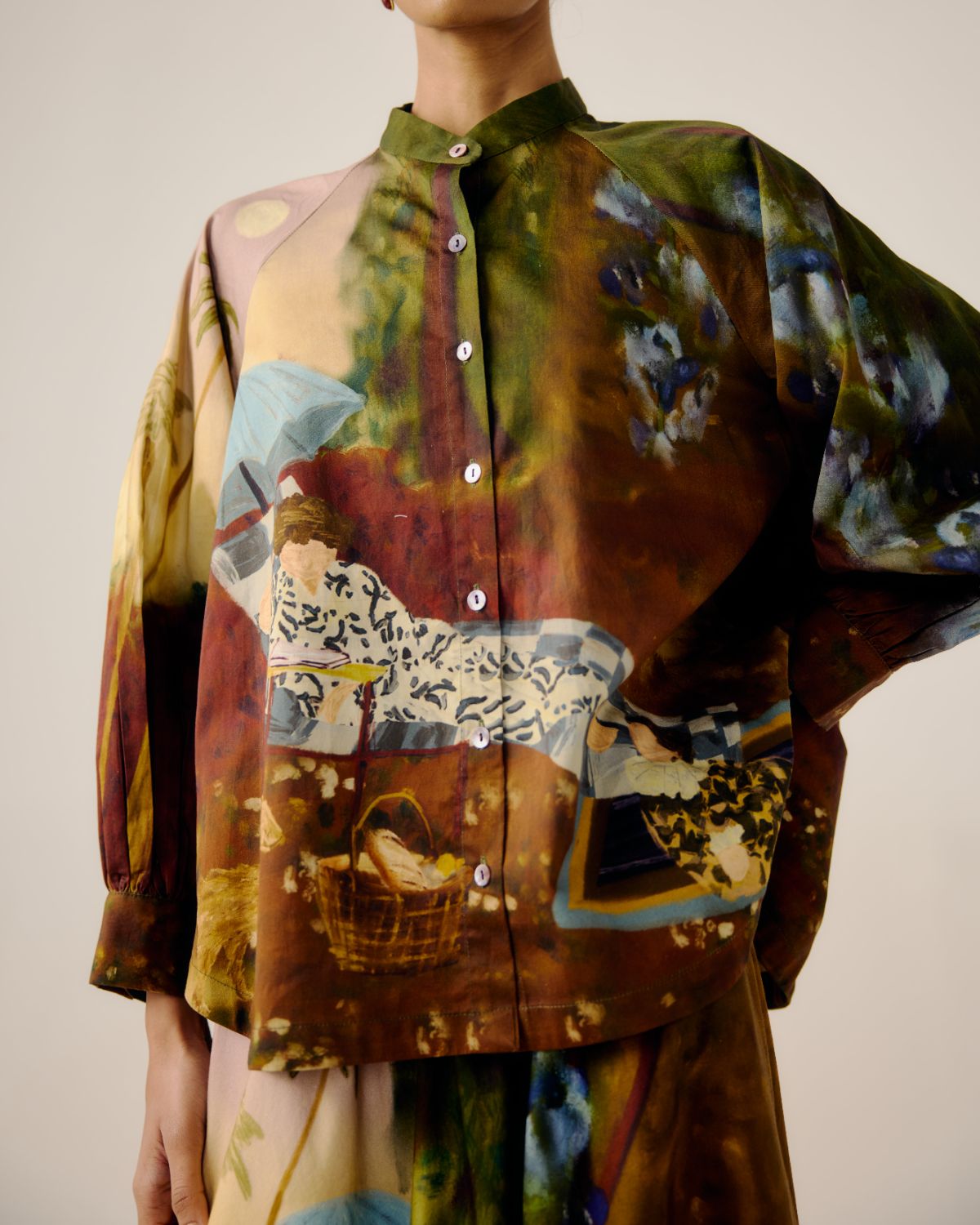 A-LINE SHIRT-Lakeside