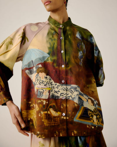 A-LINE SHIRT-Lakeside