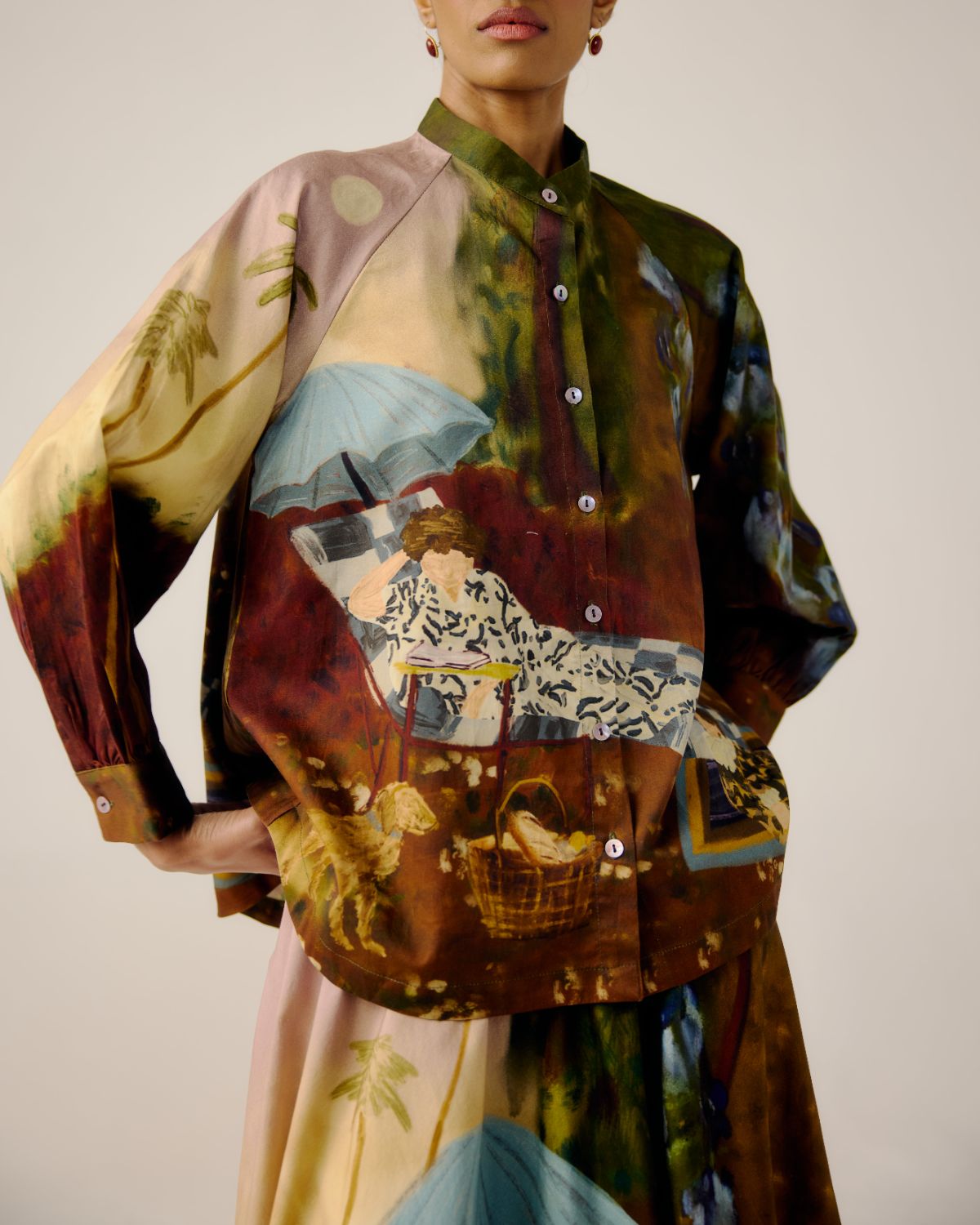 A-LINE SHIRT-Lakeside