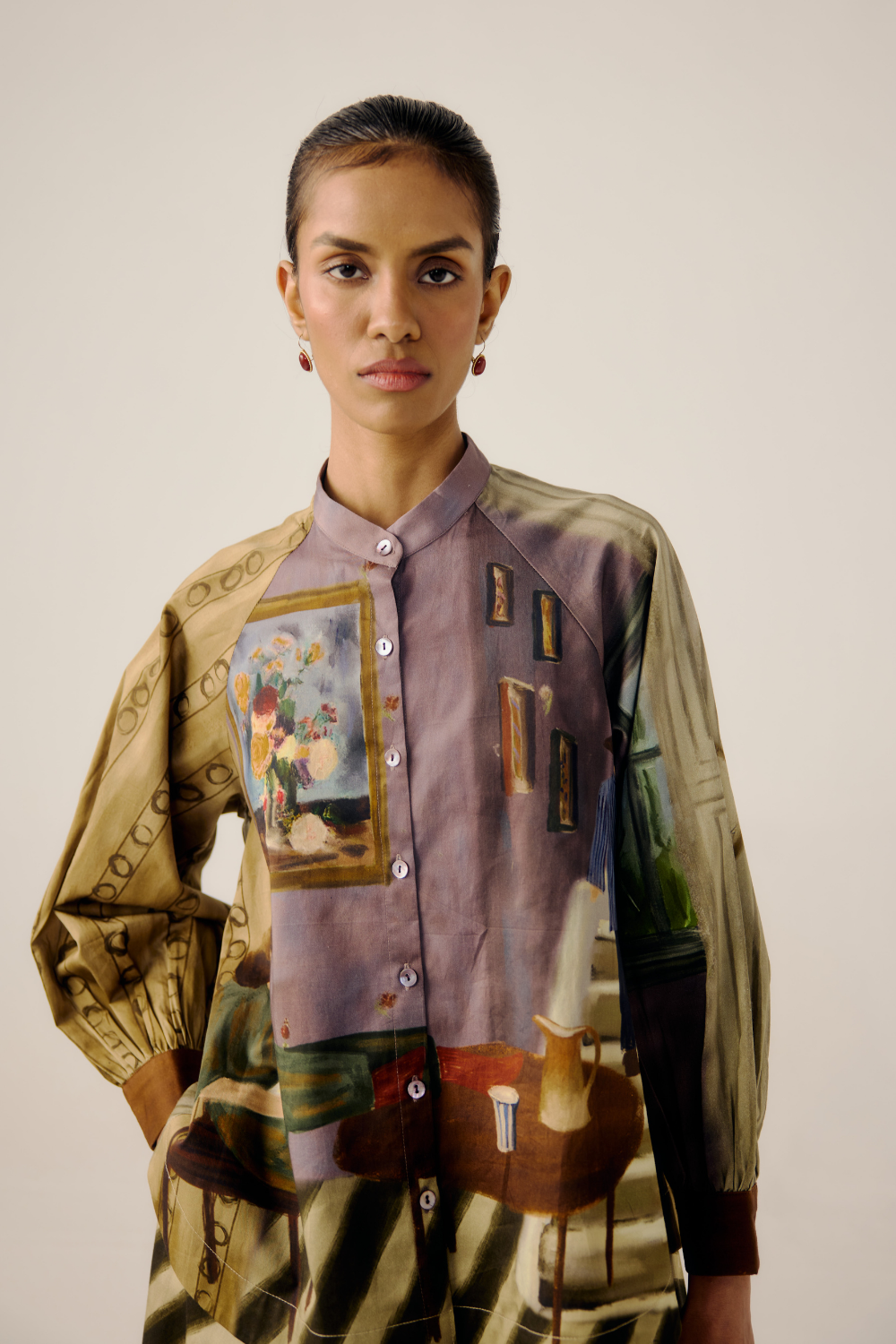 A-LINE SHIRT-Living Room