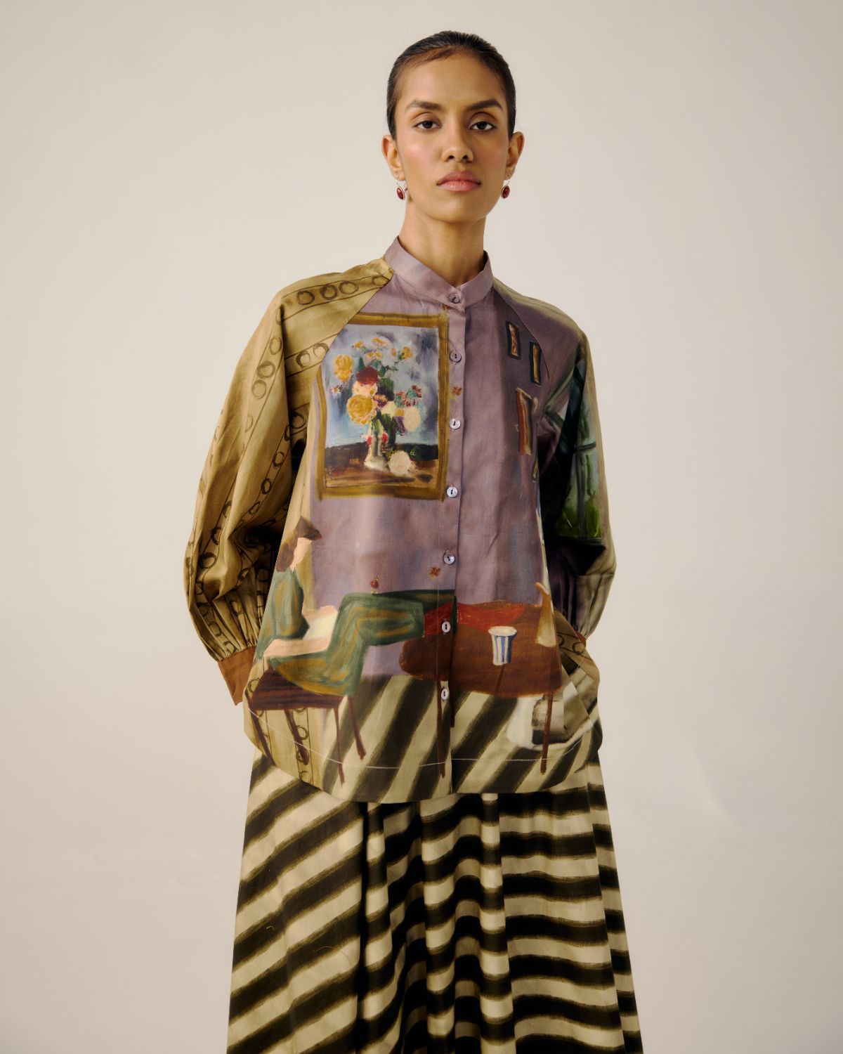 A-LINE SHIRT-Living Room