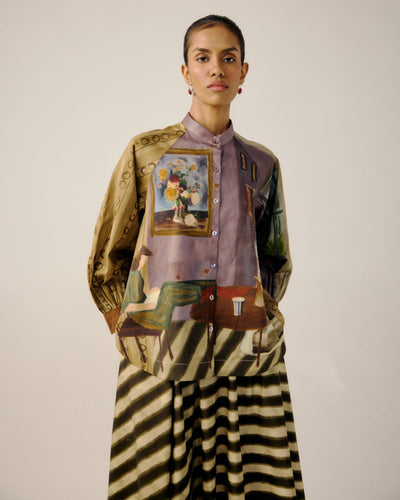 A-LINE SHIRT-Living Room