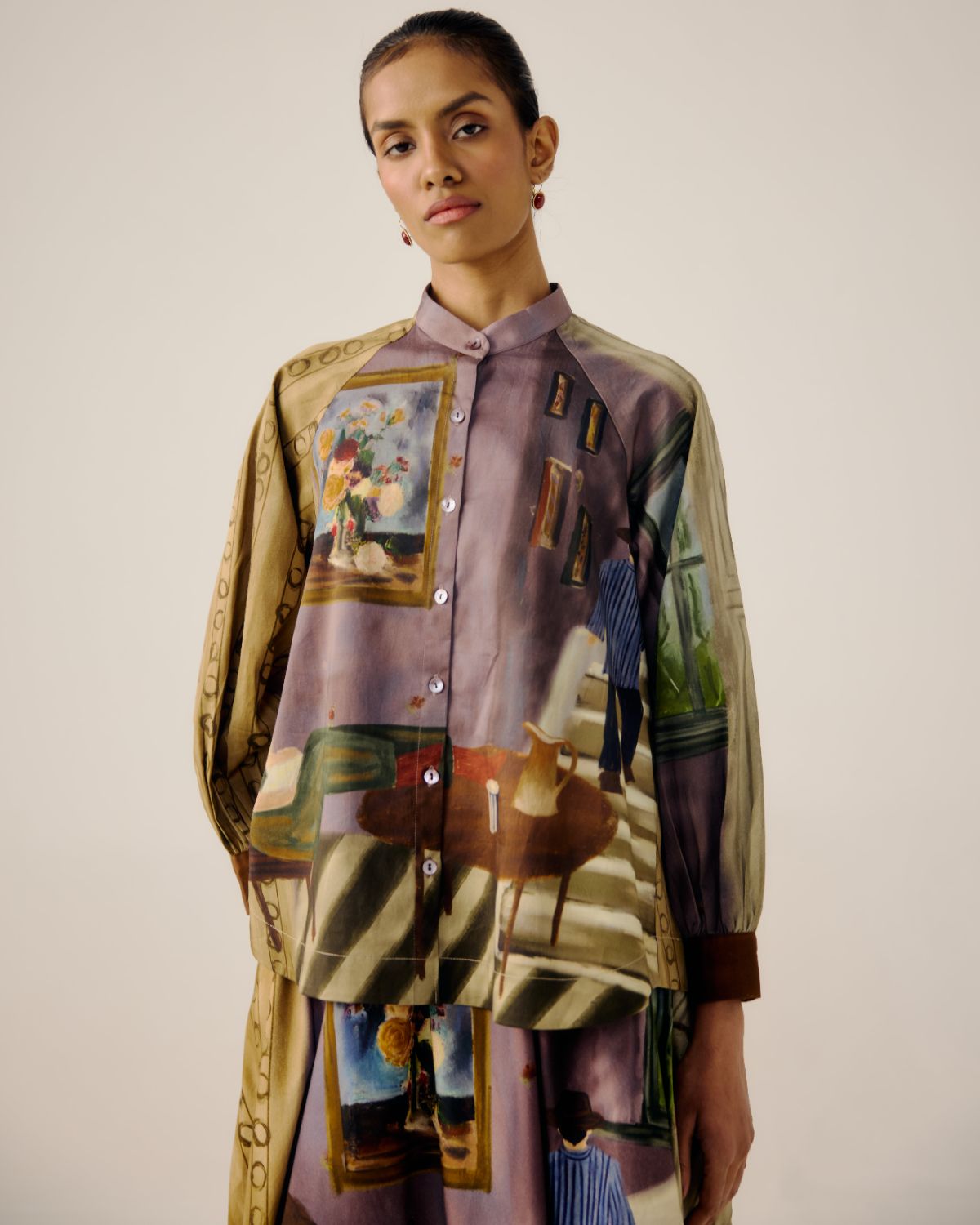 A-LINE SHIRT-Living Room