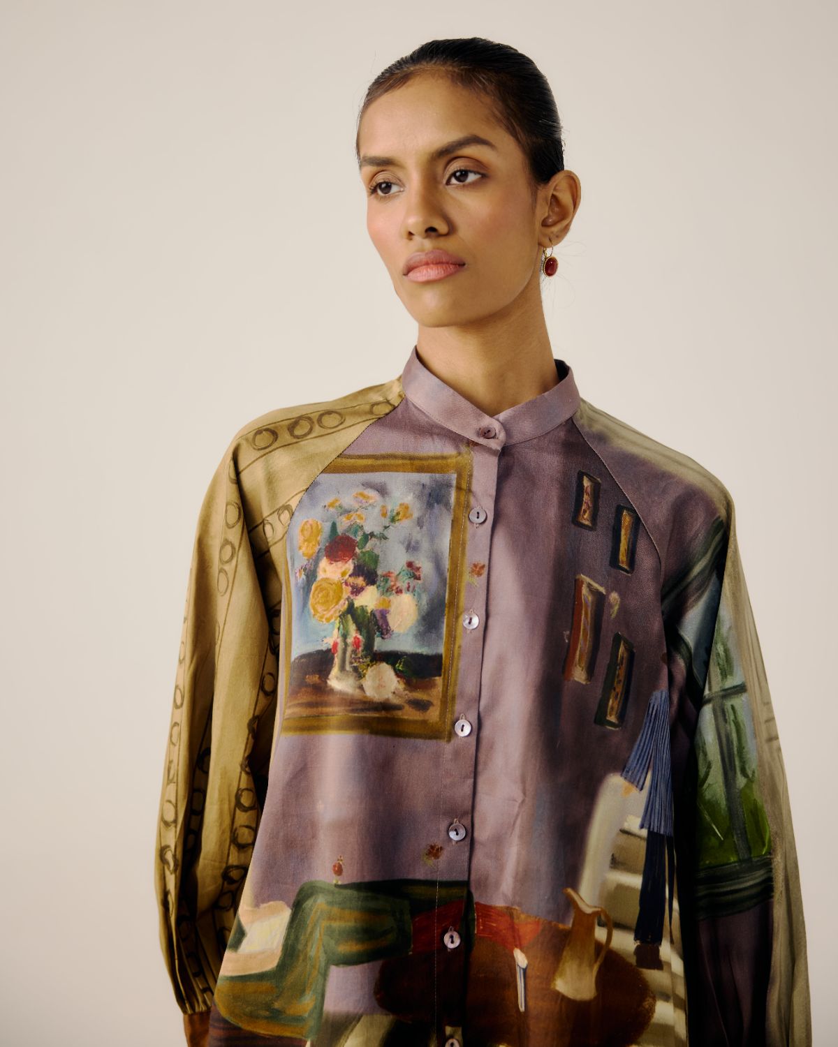 A-LINE SHIRT-Living Room