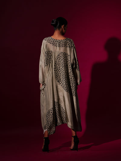 Pri Dress-Grey + Black