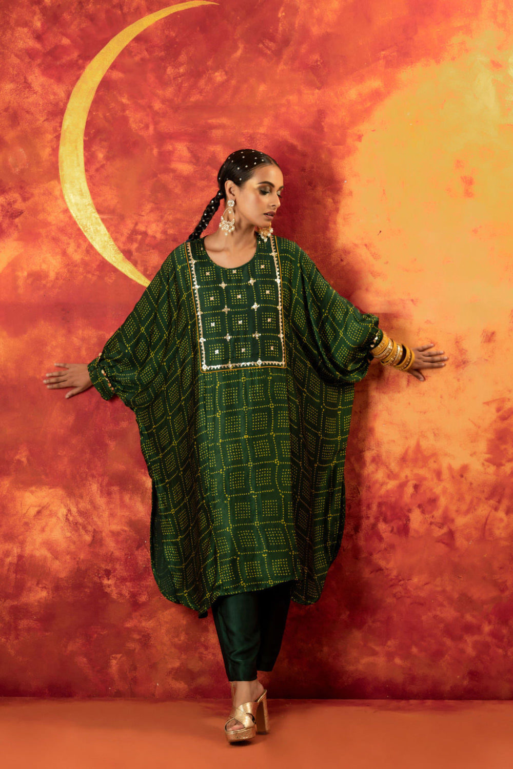 Sitara AntiFit Ajrakh Kurta Set