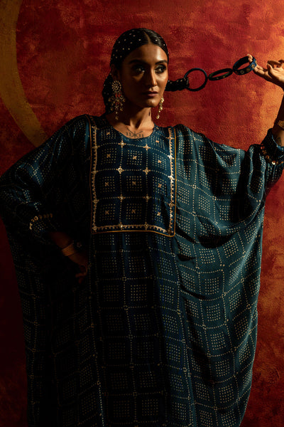 Sitara AntiFit Indigo Ajrakh Kurta Set