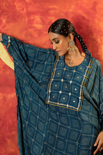Sitara AntiFit Indigo Ajrakh Kurta Set