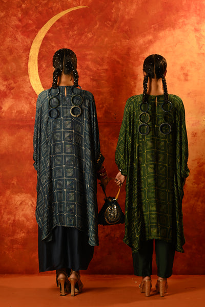 Sitara AntiFit Indigo Ajrakh Kurta Set
