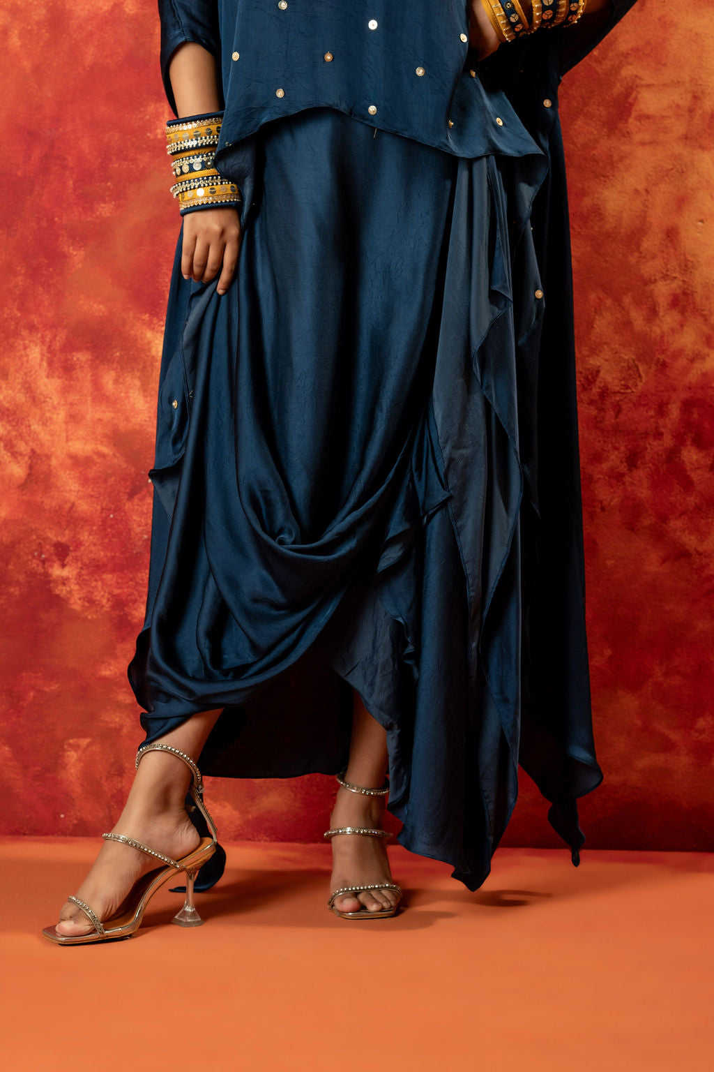 Saba Festive Tunic with Skirt