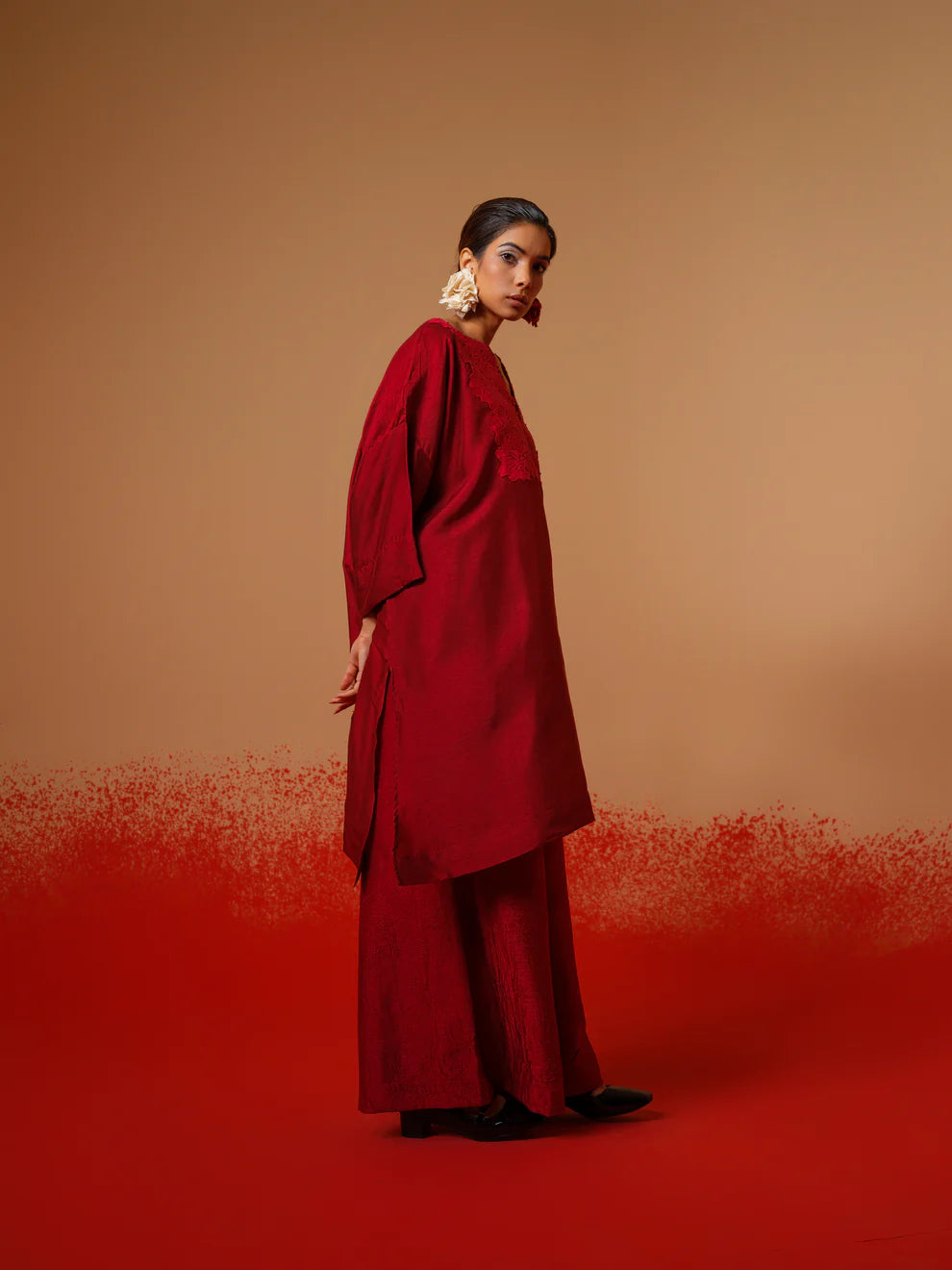 Beam Tunic-Red