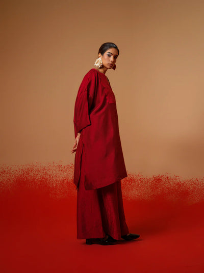 Beam Tunic-Red