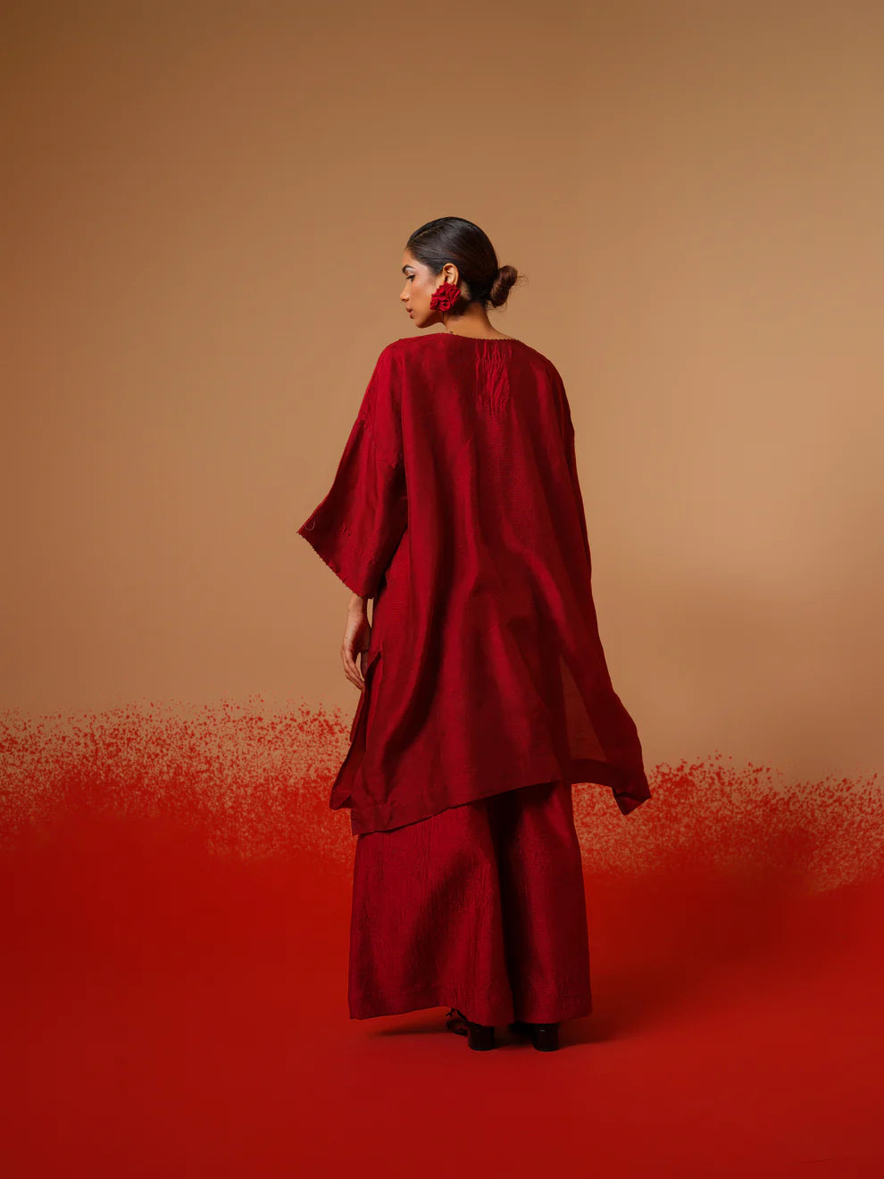 Beam Tunic-Red