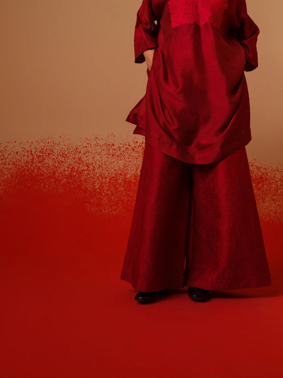 Beam Tunic-Red