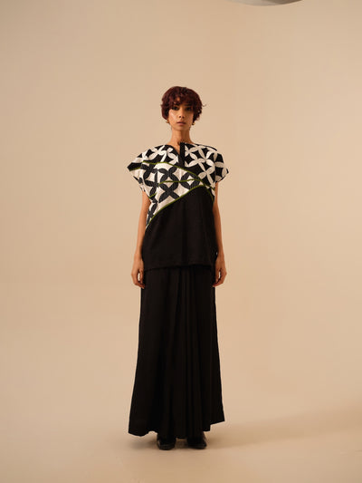 Mist Top-Black + Natural + Jade