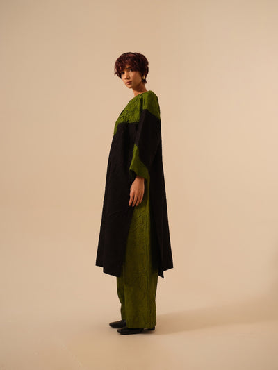 Salt Tunic-Black + Jade