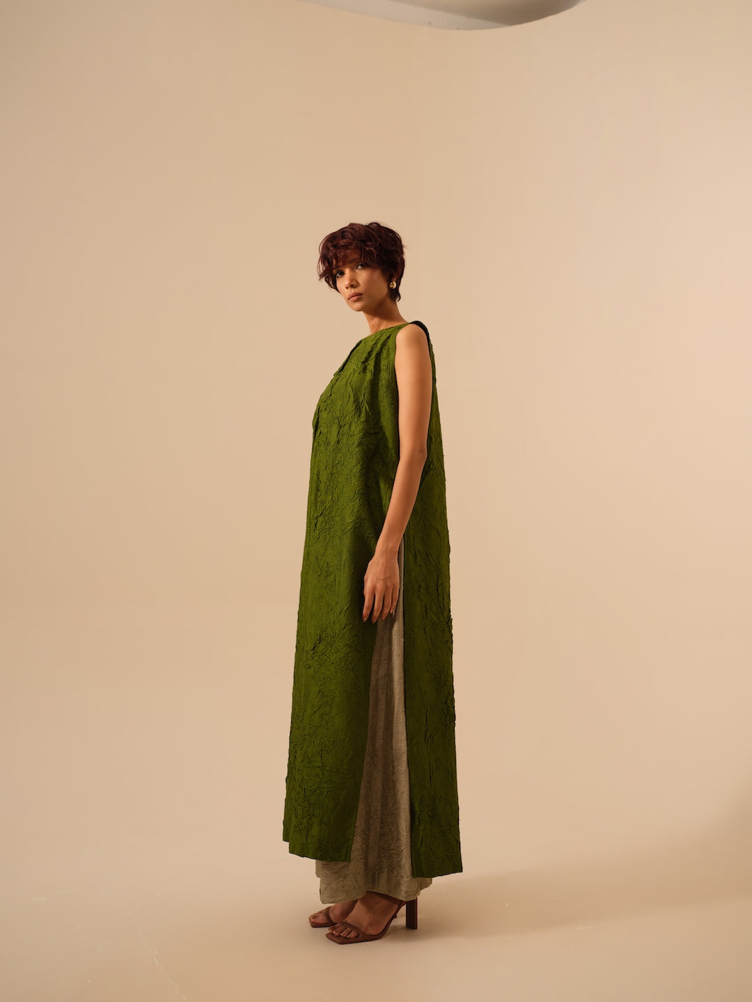 Flip Tunic-Jade Green