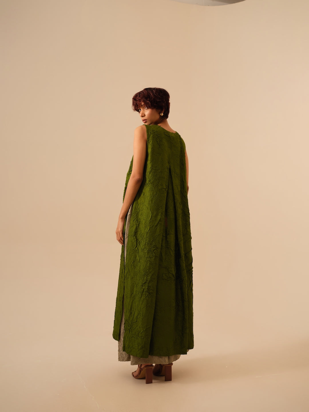 Flip Tunic-Jade Green