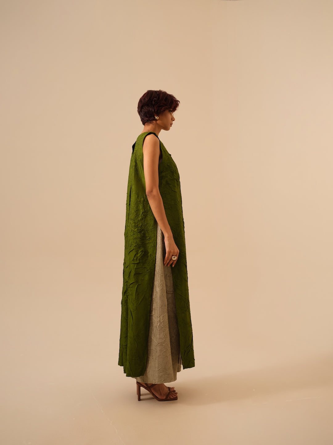 Flip Tunic-Jade Green