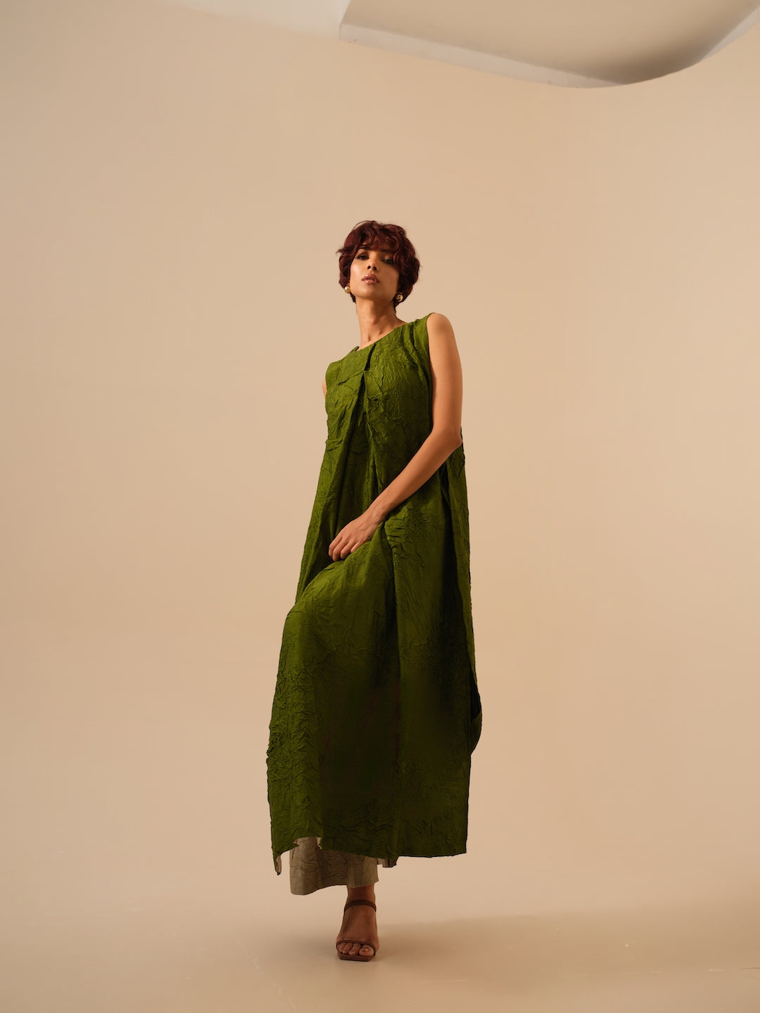Flip Tunic-Jade Green