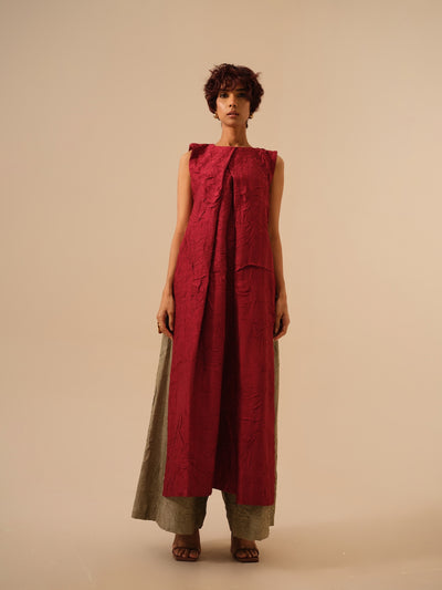 Flip Tunic-Tomato Red