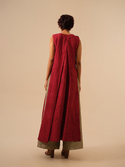 Flip Tunic-Tomato Red