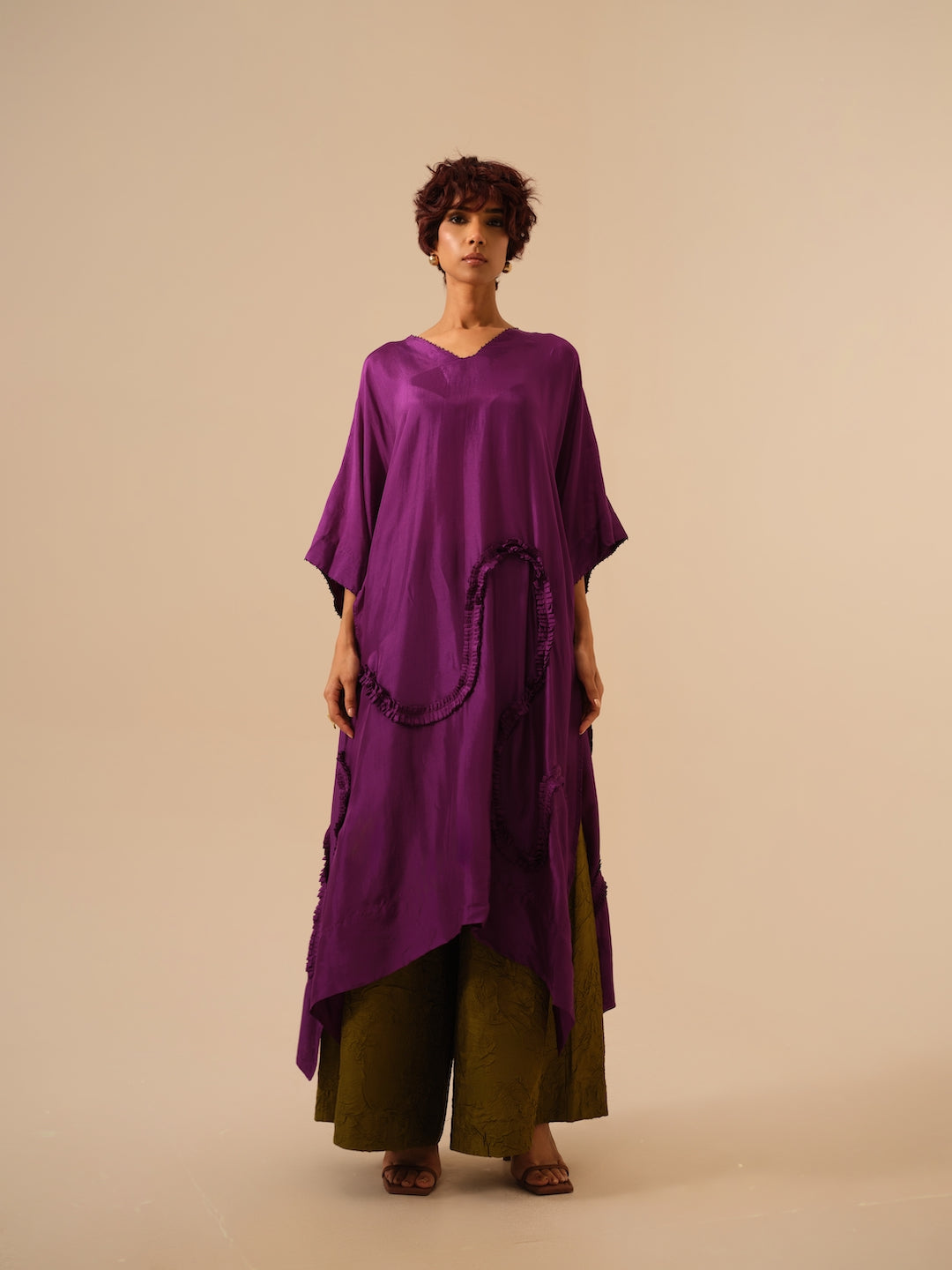 Flamingo Tunic-Aubergine