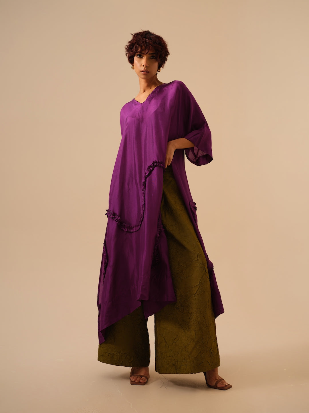 Flamingo Tunic-Aubergine