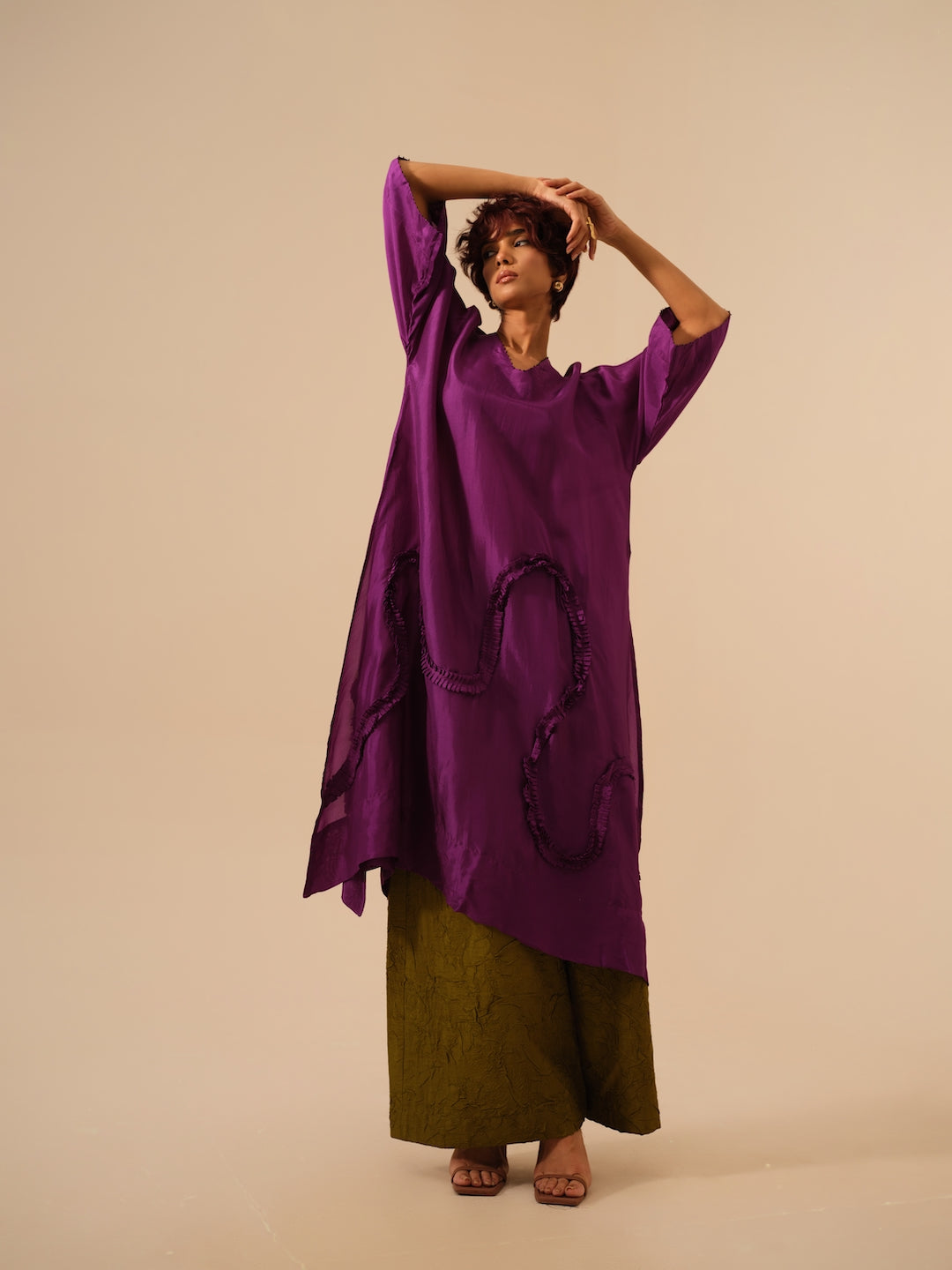 Flamingo Tunic-Aubergine