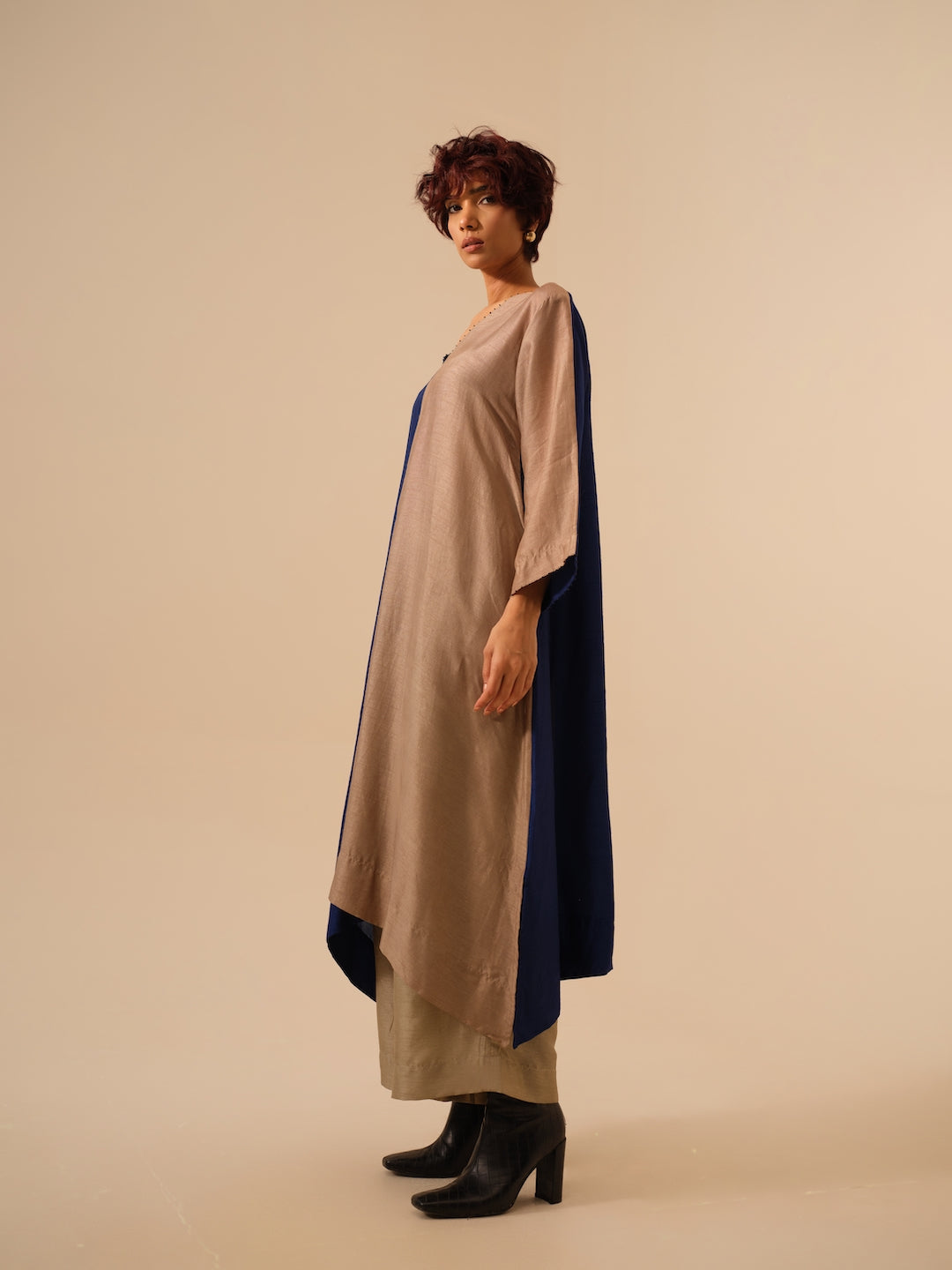Onyx Tunic-Blue + Grey