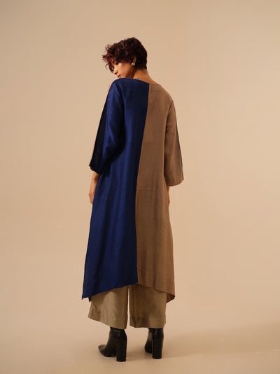 Onyx Tunic-Blue + Grey