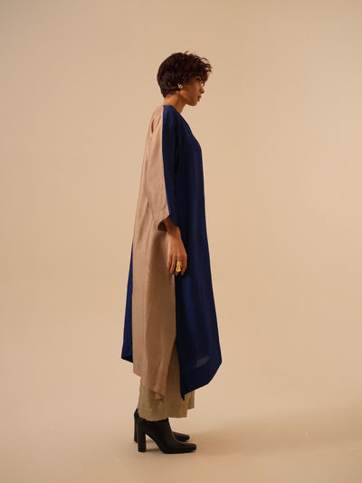 Onyx Tunic-Blue + Grey