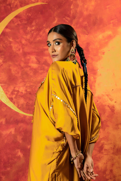 Mahi Mustard AntiFit Kurta with Pant