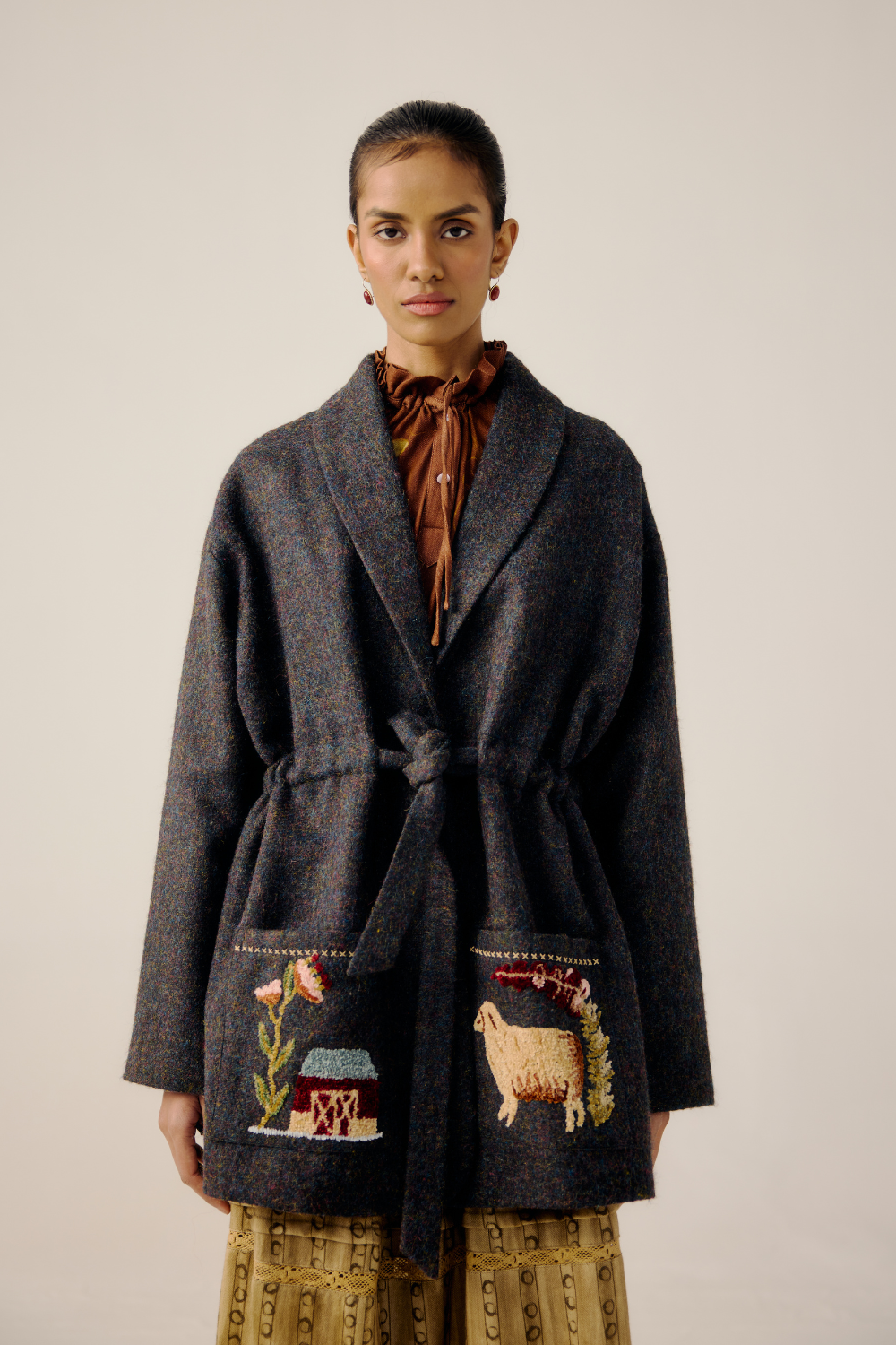 ARTIST BLAZER-Countryside Emb