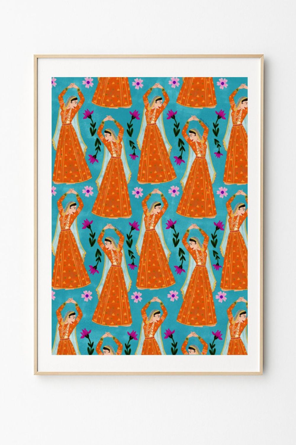 Mughal print