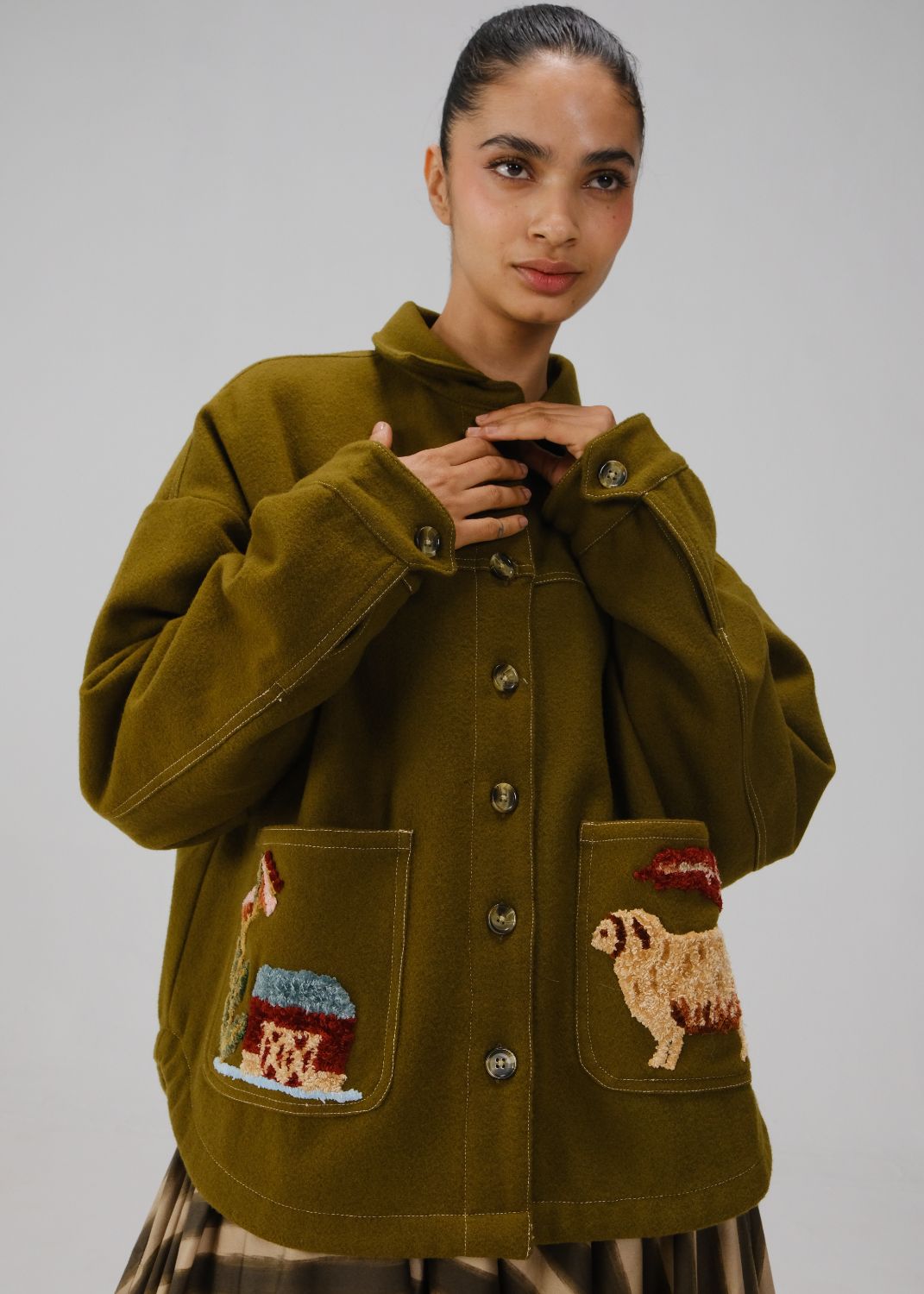 AVA JACKET-Countryside Emb.