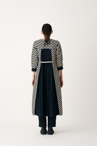ROUND NECK TUNIC - BLACK