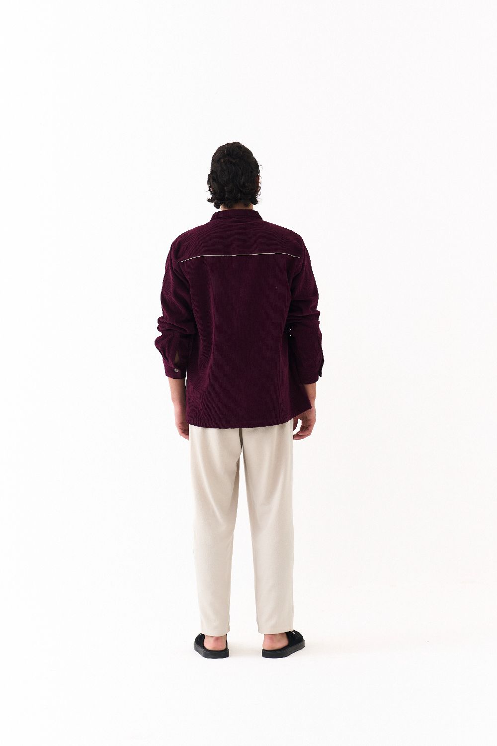 PATCH POCKET SHACKET-WINE