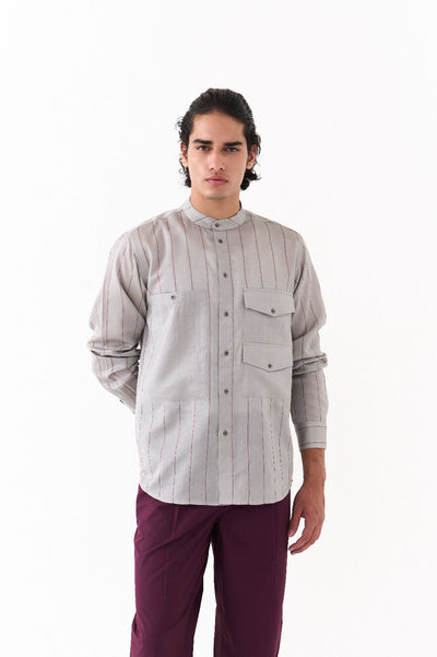 FRONT PLEAT BOTTOM-WINE