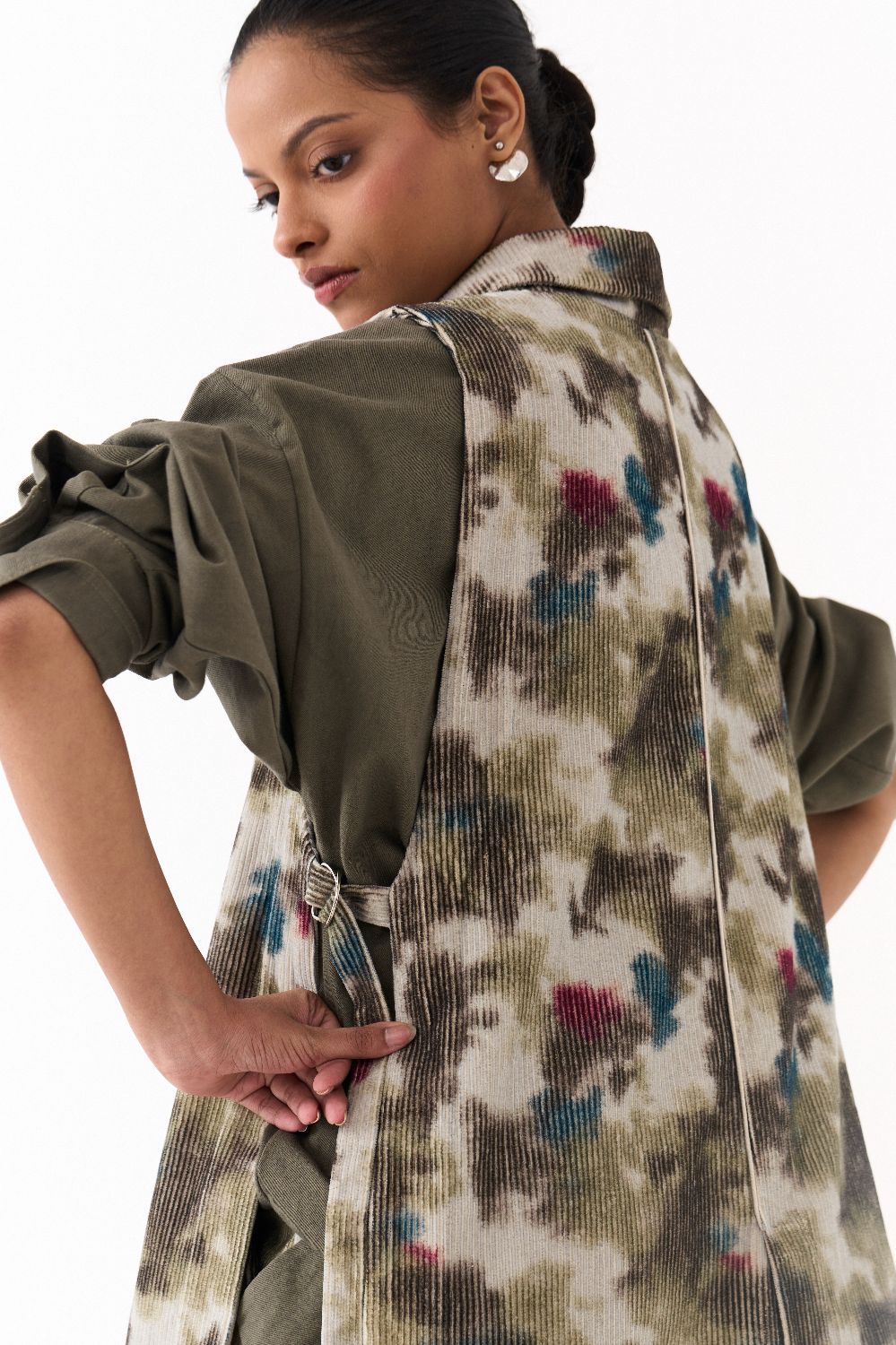 FLORAL WAISTCOAT -MULTICOLOUR